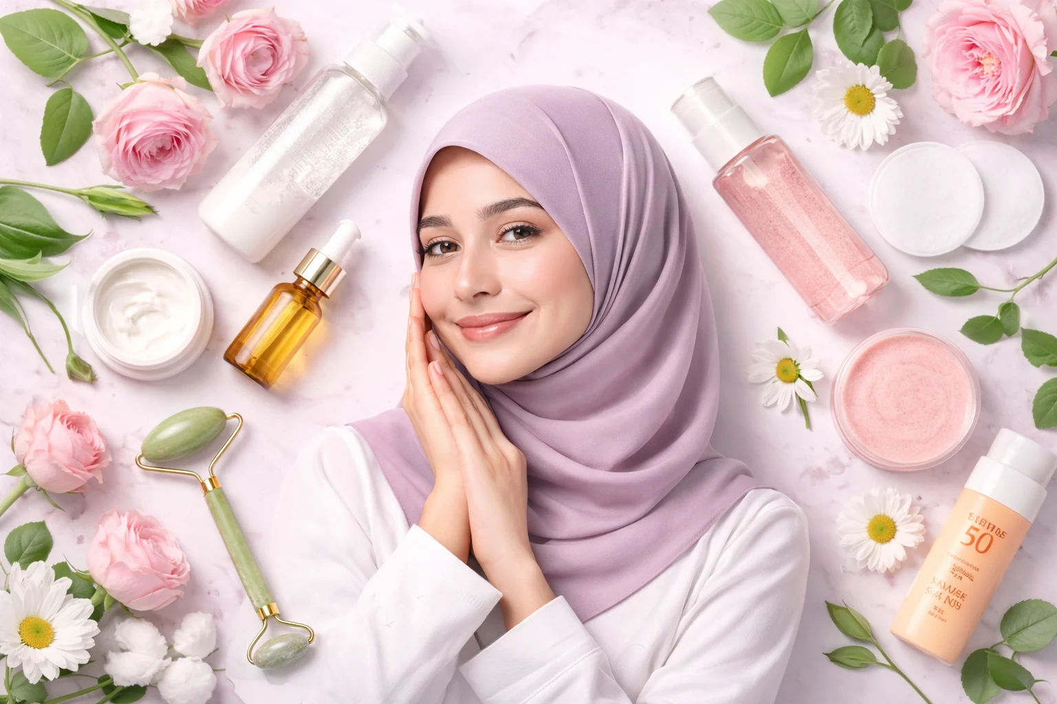 روتين العناية بالبشرة للمبتدئات باستخدام منتجات العناية بالبشرة